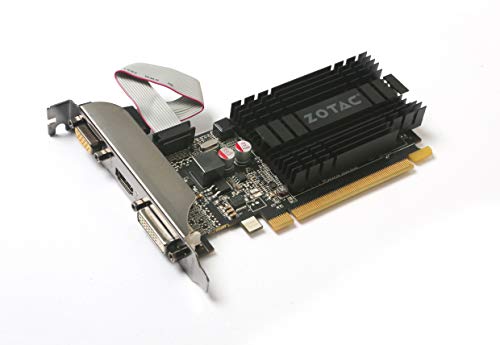 1557025615 900 ZOTAC GeForce GT 710 1GB DDR3 ZT 71301 20L DVI D HDMI - ZOTAC GeForce GT 710 1GB DDR3 ZT-71301-20L DVI-D + HDMI + VGA, PCI-E 2.0, Scheda Video