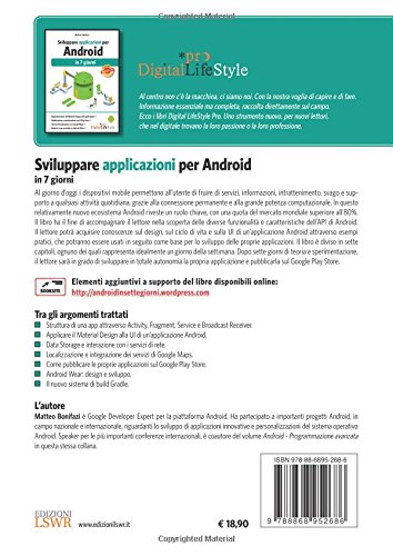 1562695195 804 Sviluppare applicazioni per Android in 7 giorni - Sviluppare applicazioni per Android in 7 giorni