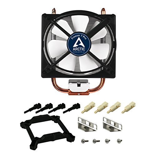 1567543206 615 ARCTIC Freezer 7 Pro Dissipatore di Processore con Ventilatore - ARCTIC Freezer 7 Pro - Dissipatore di Processore con Ventilatore da 92mm PWM, Ventola per CPU con Potenza di Raffreddamento di 150 Watt