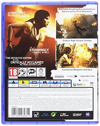 Tomb Raider Definitive Edition Sony Playstation 4 PS4 Game UK - Tomb Raider Definitive Edition Sony Playstation 4 PS4 Game UK