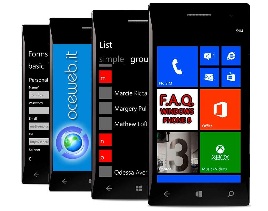 F.A.Q. Windows Phone 8