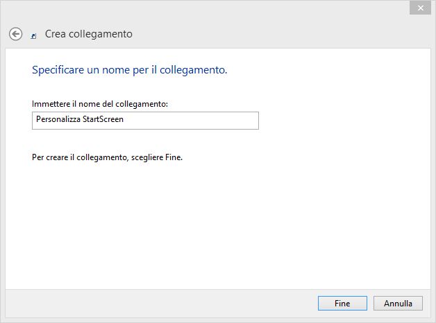 Personalizza StartScreen Windows 8.1