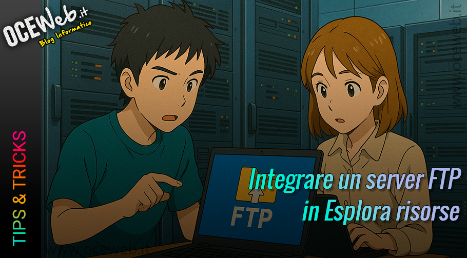 Integrare un server FTP in Esplora risorse