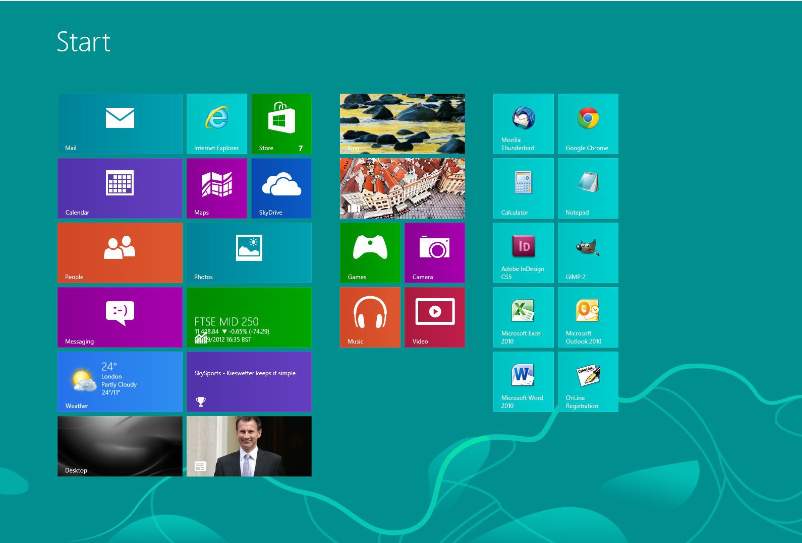 Come salvare la posizione delle tiles della Start Screen e come ripristinarle