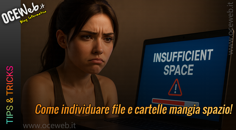 Come individuare file e cartelle mangia spazio!