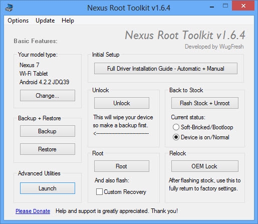 Nexus Root Toolkit: come sbloccare i permessi di root su smartphone e tablet Samsung