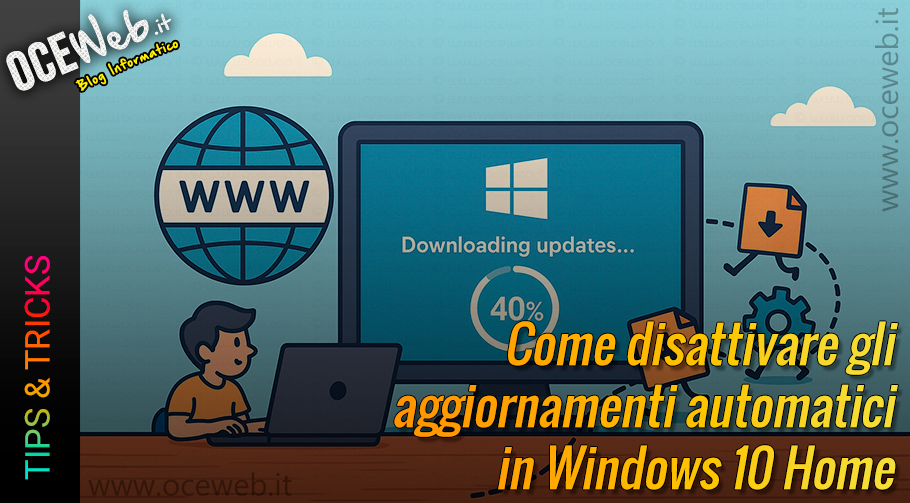 Come disattivare gli aggiornamenti automatici in Windows 10 Home