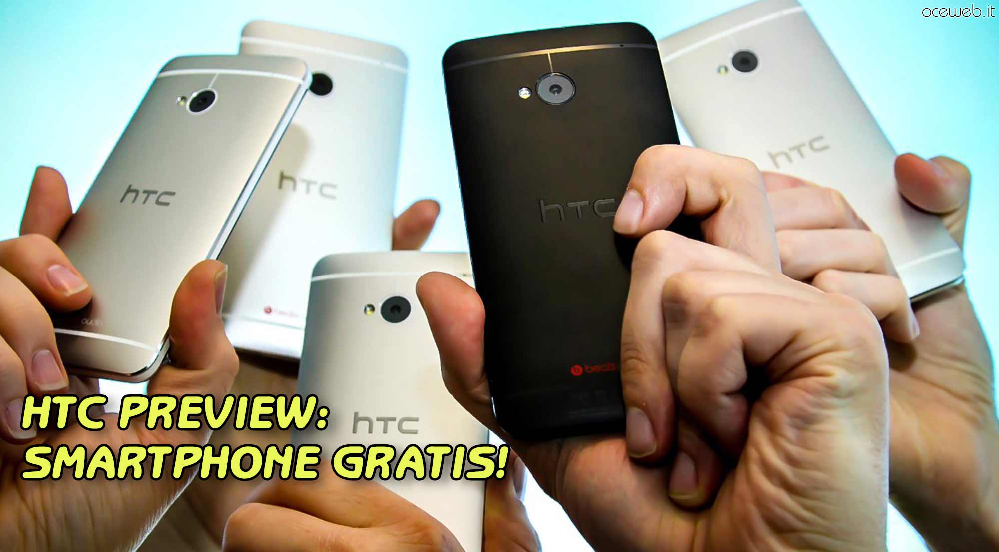 Come ottenere gratuitamente smartphone HTC