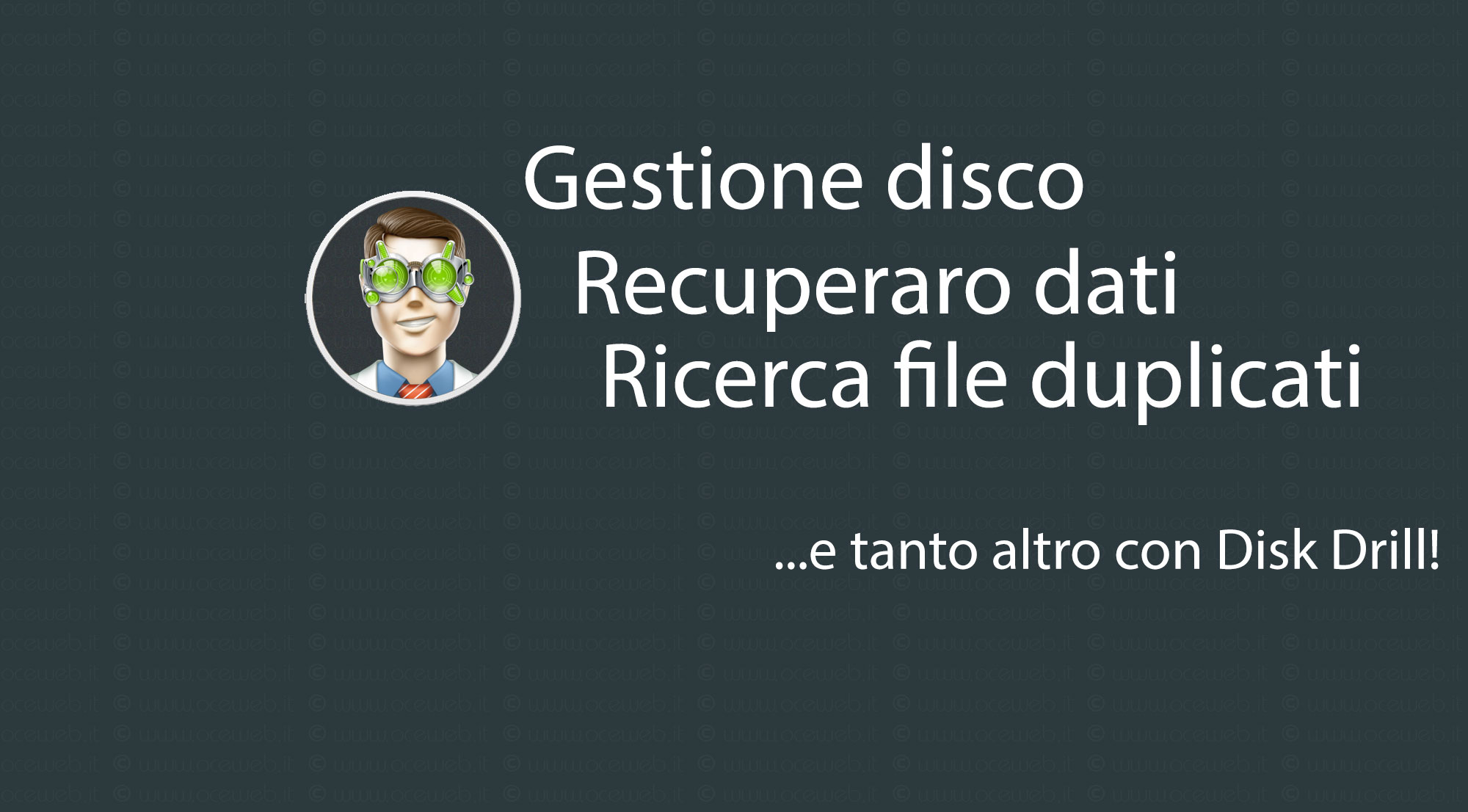 Disk Drill 3 – Un ottimo software per gestire le unità di storage