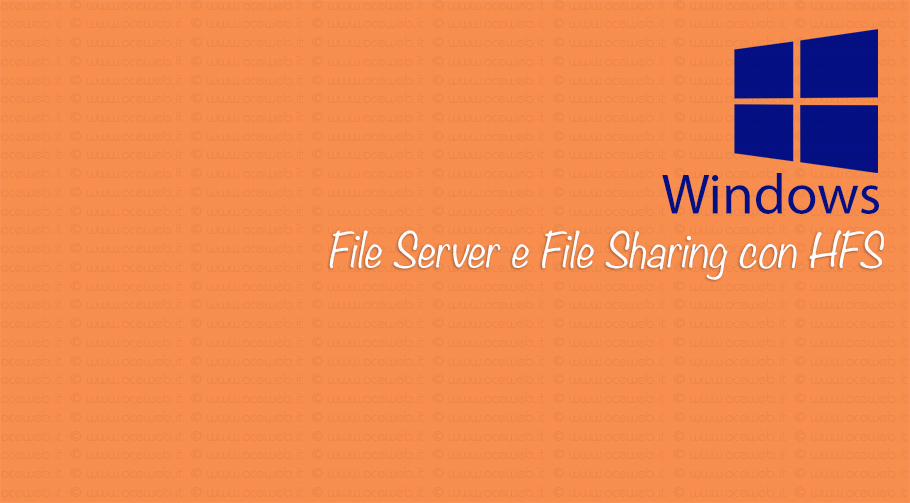 File server e file sharing con HFS