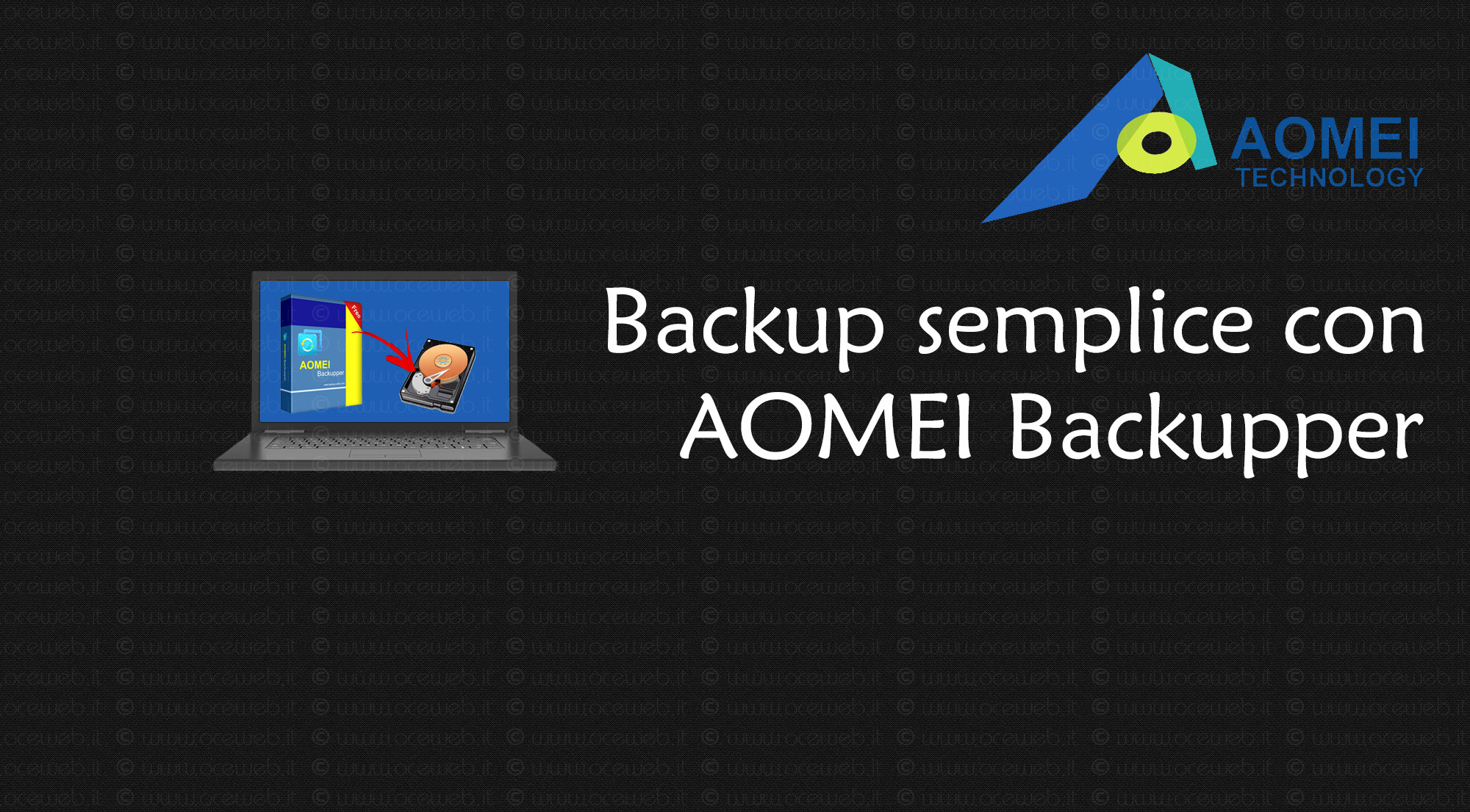 Backup semplice e veloce con AOMEI Backupper
