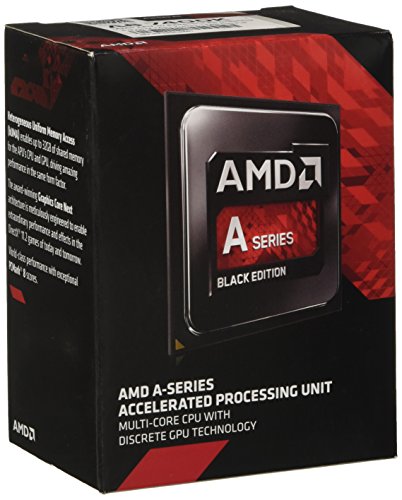AMD FM2+ A6-7400K Processore 3,5GHz Box, Nero