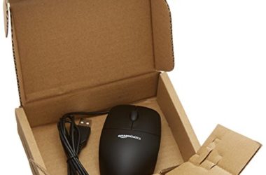 AmazonBasics Mouse USB, 3 pulsanti