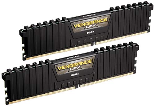 Corsair Vengeance LPX Memorie per Desktop a Elevate Prestazioni, 16 GB (2 X 8 GB), DDR4, 3000 MHz, C15, Nero