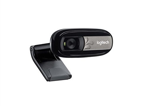 Logitech C170 Webcam, 5 MP. microfono, Nero/Antracite
