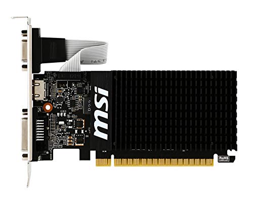 Msi GeForce GT710 2GD3H LP Scheda Grafica, Nero