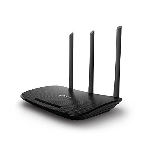 TP-Link TL-WR940N N450 Router Wi-Fi 450 Mbps a 2.4 GHz, 5 10/100M Porti, 3 5dBi Fixed Antenne, Wireless On/Off, Power On/Off, WPS
