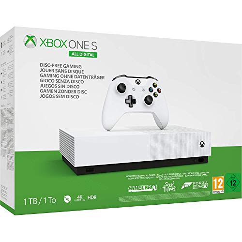 Xbox One S 1 TB – All Digital Edition Console