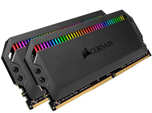 Corsair CMT16GX4M2C3200C16 Dominator Platinum Kit di Memoria per Desktop a Elevate Prestazioni, DDR4 16 GB, 2 x 8 GB, 3200 MHz, RGB