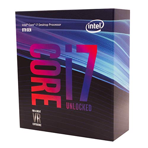Intel Core i7 8700K Cpu Processore, Argento