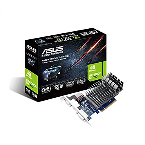Asus  Scheda Grafica Nvidia GT 710-1-SL, 1GB DDR3, Blu