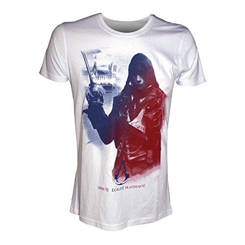 Bioworld Assassin's Creed Unity T-Shirt Arno in French Flag Size