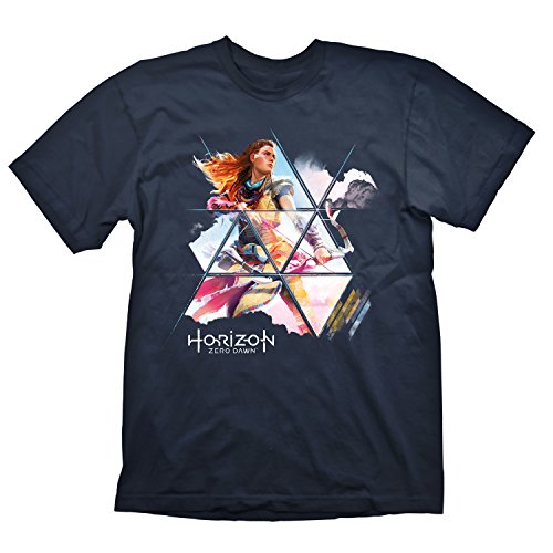 Horizon Zero Dawn T-Shirt Painted Aloy Navy , S – [Edizione: Germania]