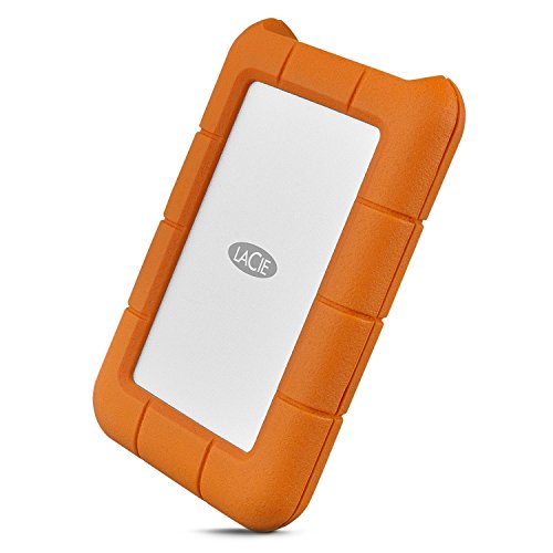 LaCie 301558 Rugged MINI Hard disk Esterno, Arancione/Grigio, 2 TB