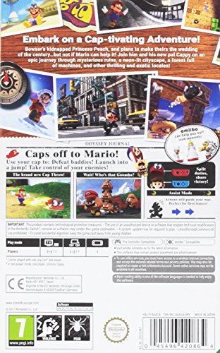 Super Mario Odyssey - Nintendo Switch - [Edizione: Regno Unito]