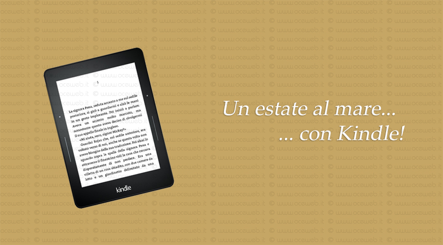 Un’estate al mare… con Kindle!