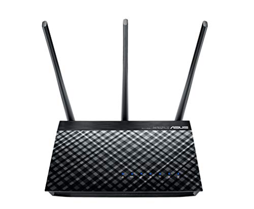 Asus DSL-AC51 Modem Router Wi-Fi Gigabit Dual-Band, Dual WAN, ADSL/VDSL, Supporto VPN Server e Client, Velocità AC750