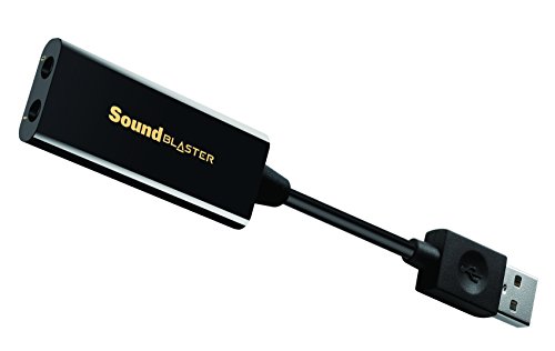 Creative Sound Blaster Play!3 – USB-DAC-Amplificatore e Scheda Audio Esterna, Nero