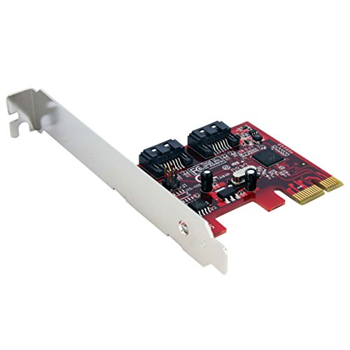 STARTECH.COM Scheda Controller PCI Express SATA, con 2 Porte SATA, 6 Gbps