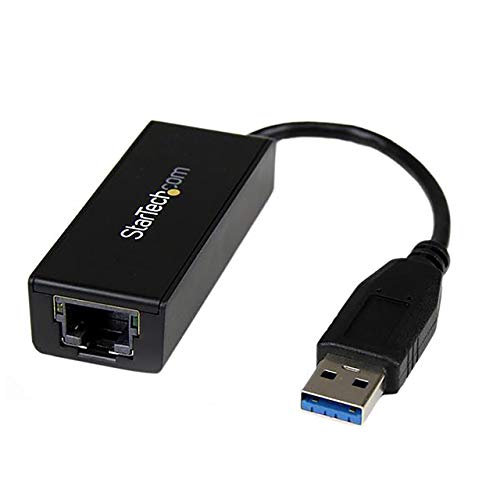 StarTech.com Adattatore USB 3.0 a Ethernet Gigabit (RJ45), Scheda di Rete NIC LAN Esterna USB3.0 a Ethernet 10/100/1000 Mbps, 5 GBit/s