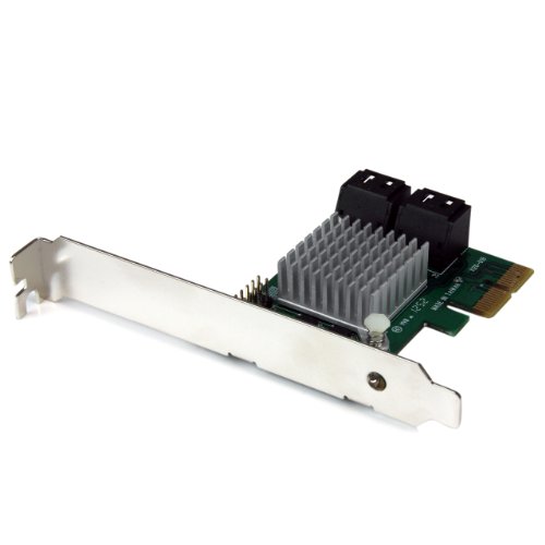 StarTech.com Scheda Controller RAID PCI Express 2.0 SATA, III 6 Gbps a 4 Porte con Tiering SSD HyperDuo