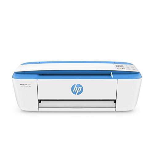 HP DeskJet 3720 Stampante Multifunzione con 3 Mesi di Prova Gratuita del Servizio Instant Ink, Blu