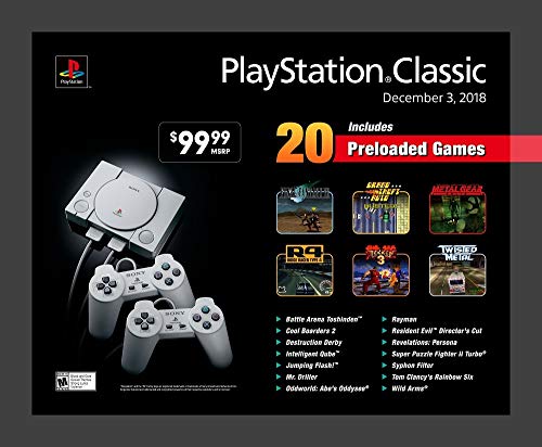 1629365629 924 Sony PlayStation Classic Grigio 16 GB - Sony PlayStation Classic Grigio 16 GB