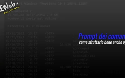 Prompt dei comandi: come sfruttarlo bene anche oggi!