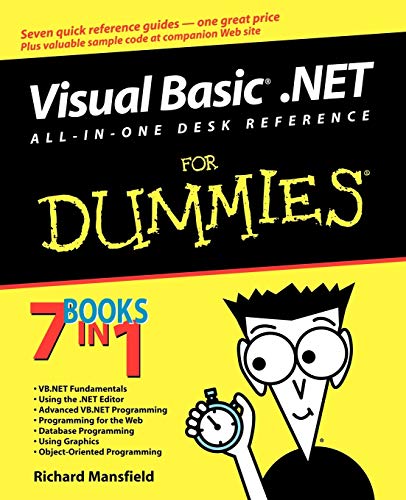 Visual Basic .NET All-in-One Desk Ref for Dummies