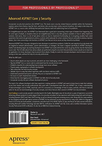 1639734604 393 Advanced ASPNET Core 3 Security Understanding Hacks Attacks and Vulnerabilities - Advanced ASP.NET Core 3 Security: Understanding Hacks, Attacks, and Vulnerabilities to Secure Your Website