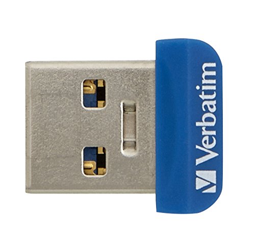 Verbatim 98709 Store ‘N’ STAY NANO Memoria USB portatile, blue
