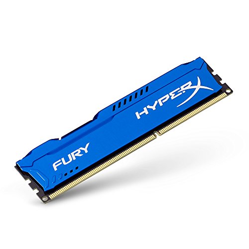 1651398644 741 Kingston HyperX Fury HX318C10FK2 8 Memoria RAM DDR 3 CL 10 8 - Kingston HyperX Fury  HX318C10FK2_8  - Memoria RAM DDR-3, CL-10, 8 GB, confezione da 2 x 4 GB, Blu