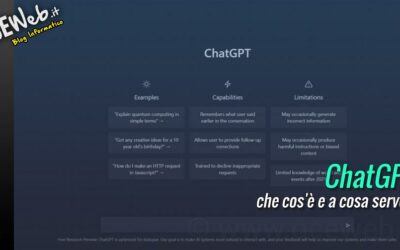 ChatGPT: che cos’è e a cosa serve?