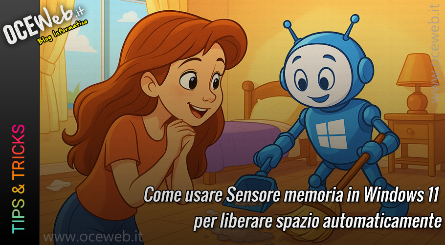 Come usare Sensore memoria in Windows 11 per liberare spazio automaticamente