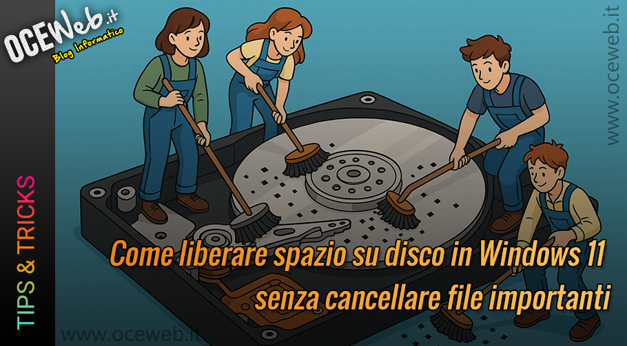 Come liberare spazio su disco in Windows 11 senza cancellare file importanti
