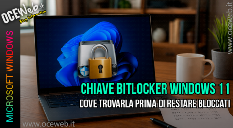 Chiave BitLocker Windows 11: dove trovarla prima di restare bloccati