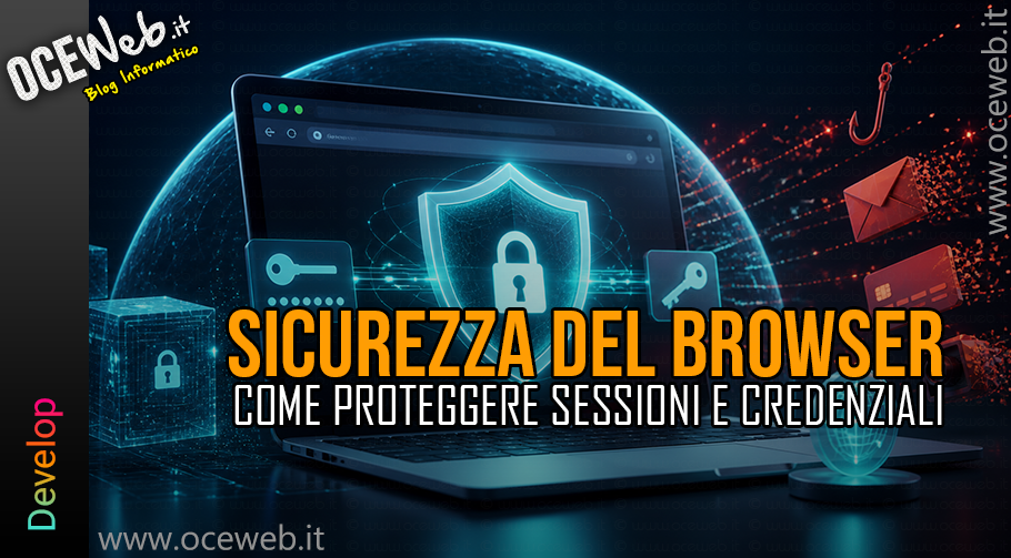 Sicurezza del browser: come proteggere sessioni e credenziali