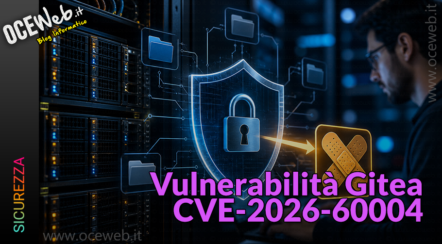 Vulnerabilità Gitea CVE-2026-60004: come mettere in sicurezza il server