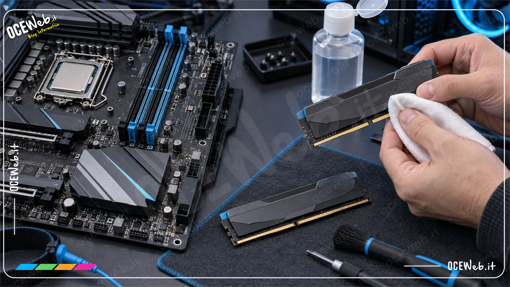 Come diagnosticare una RAM difettosa: test pratici e isolamento