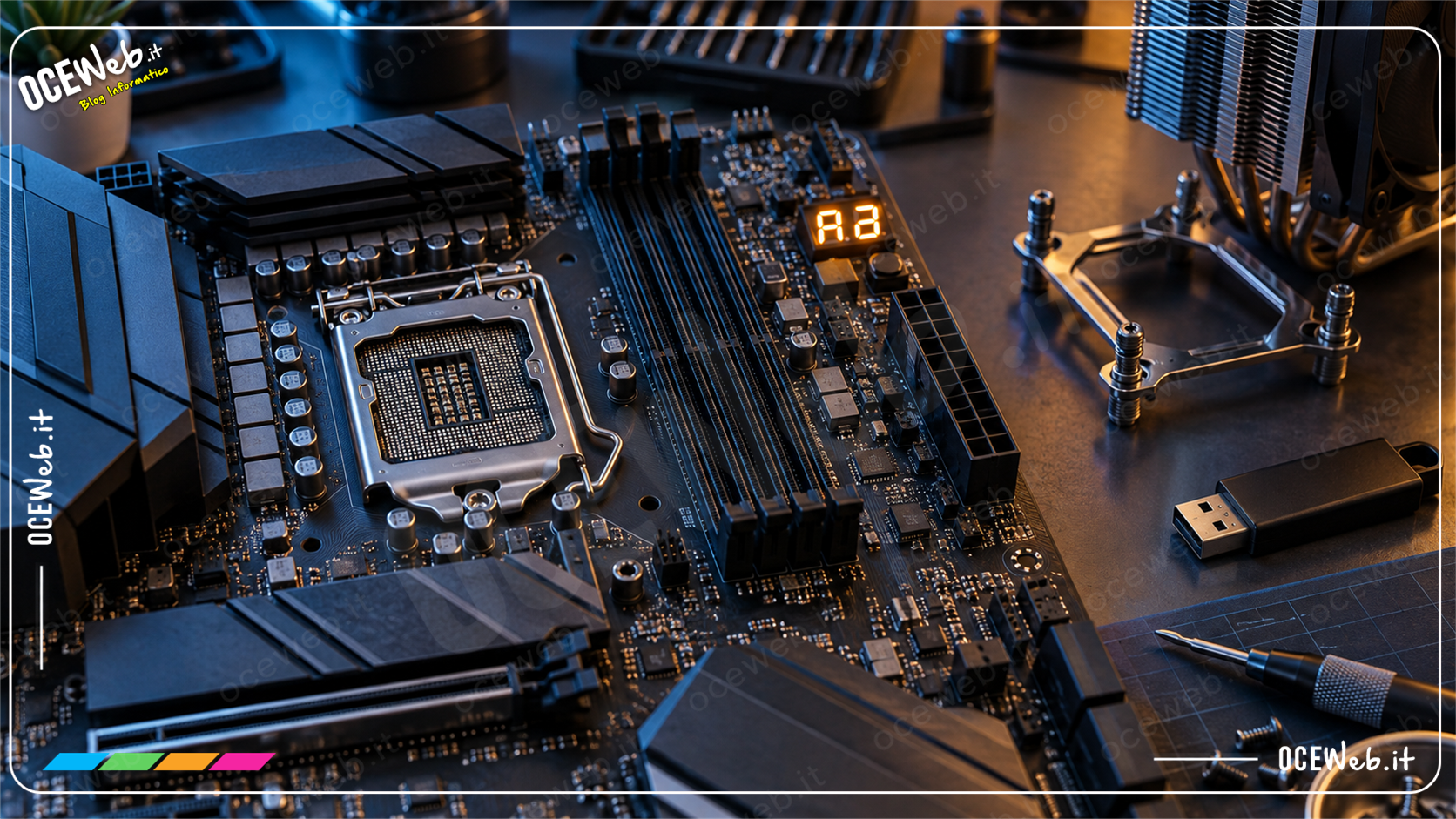 Come leggere i Q-Code della scheda madre e risolvere gli errori CPU